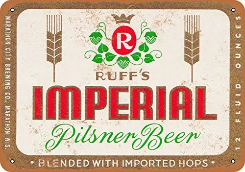 

Metal Sign - Ruff's Imperial Pilsner Beer - Vintage Look