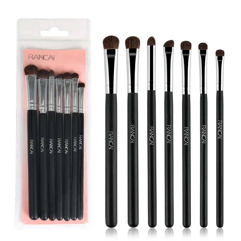 

7pcs Makeup Brushes Eyeshadow Brush Blush Foundation Blending Face Brush Makeup Tools Maquiagem Solid Pink Dropshipping