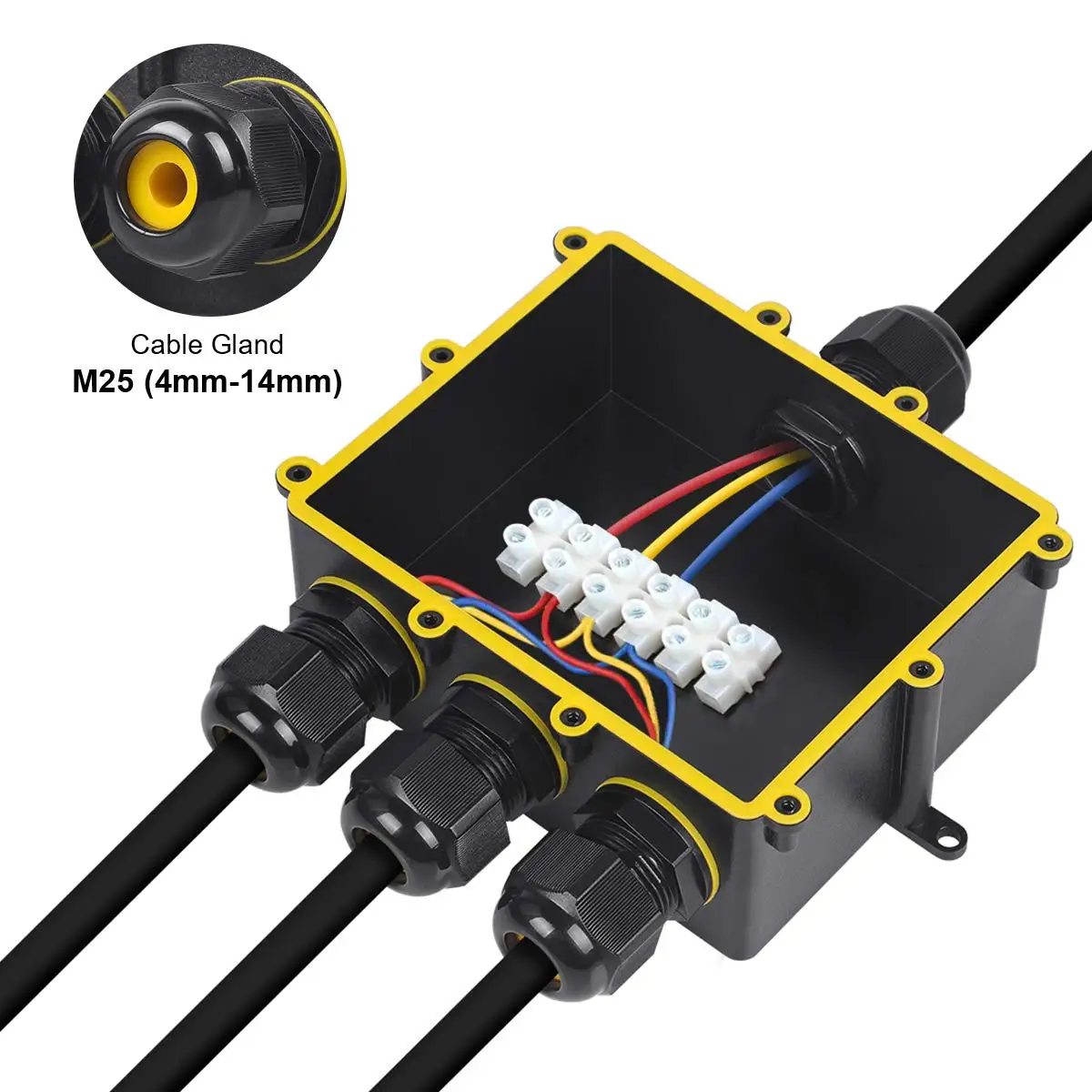 Распределительная коробка M686-S наружный водонепроницаемый кабель 1 в 3 выхода