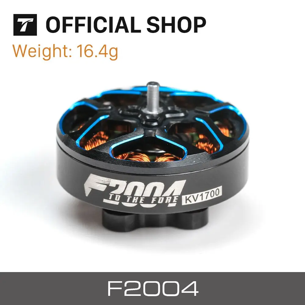 T-motor F2004 KV1700 6S KV3000 4-5S бесщеточный мотор с внешним ротором для FPV квадрокоптера версии Freestyle