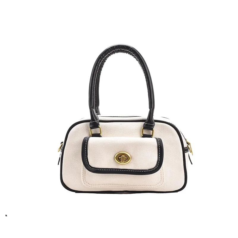 

Canvas Handbags bread bag Design Small Crossbody Bags for Women Fashion Branded Trendy Shoulder bags Casual simplicity Totes