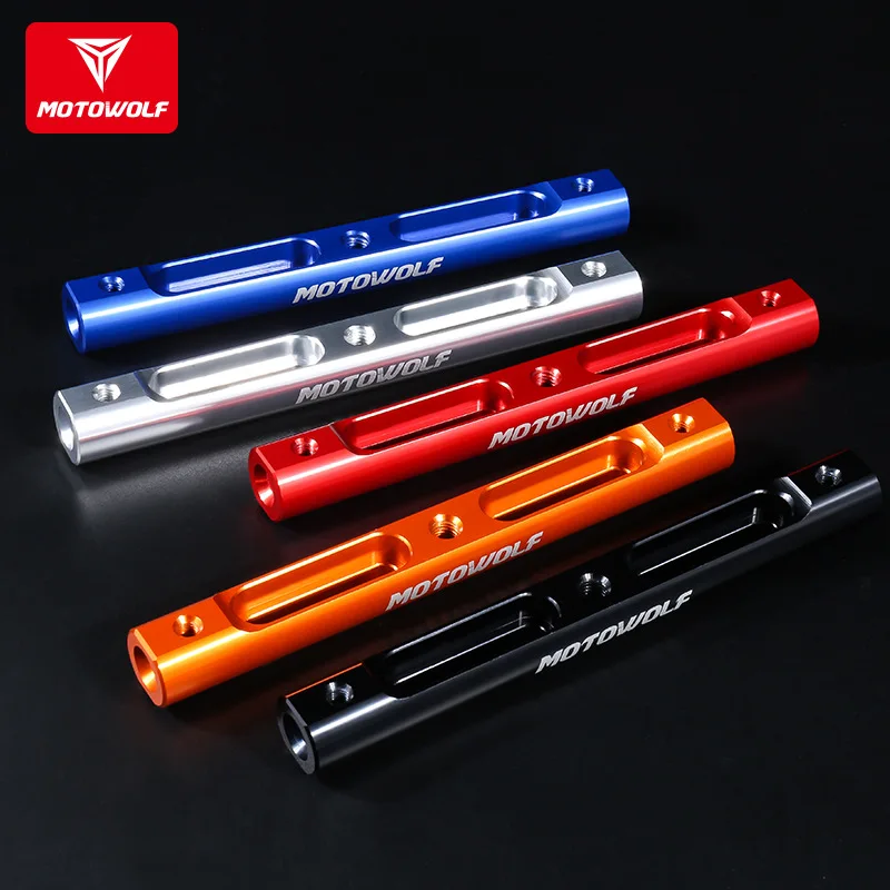 Универсальный руль для мотоцикла MOTOWOLF 5 цветов модифицированный нового