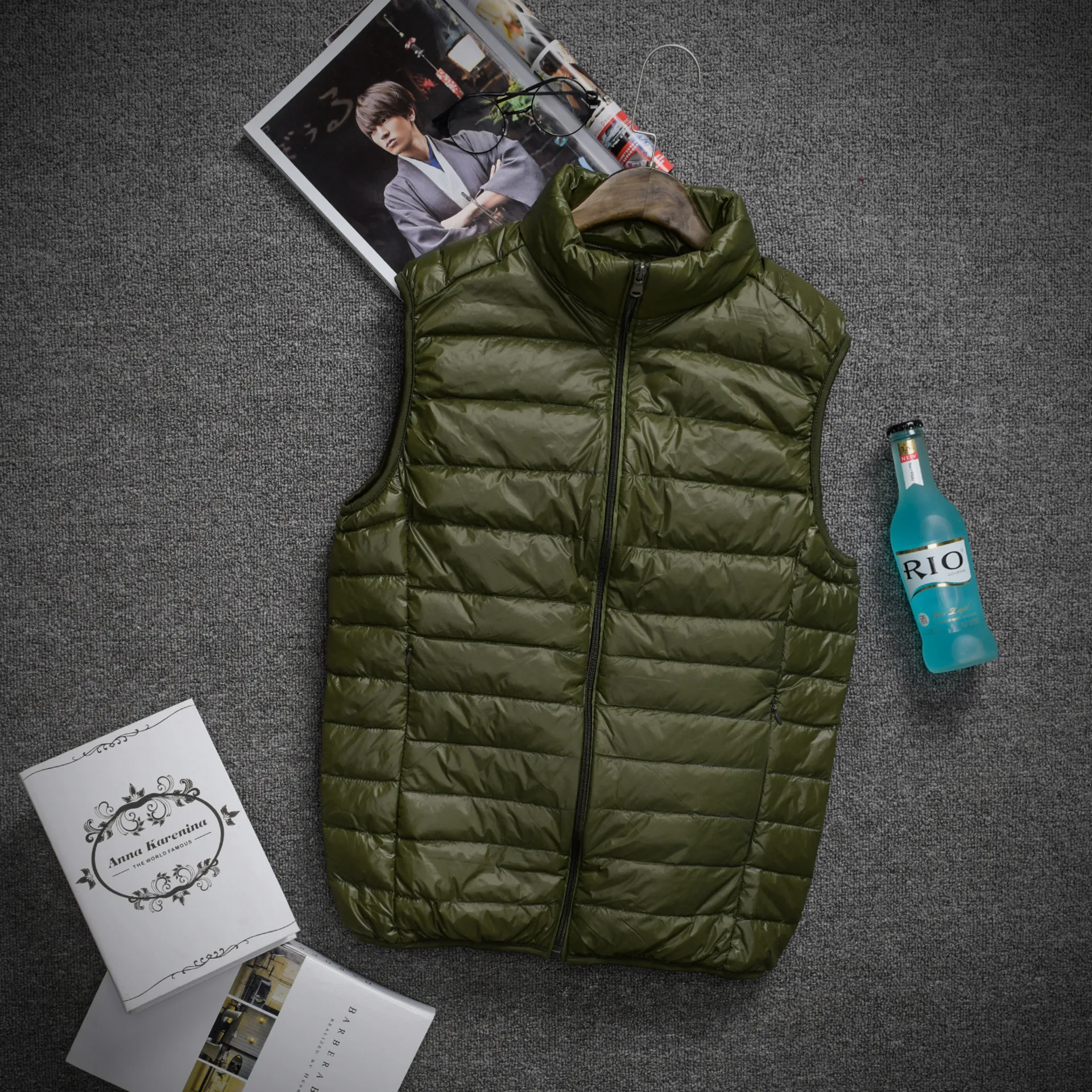 2019 Мужской легкий пуховой жилет мужской пуховик | Мужская одежда