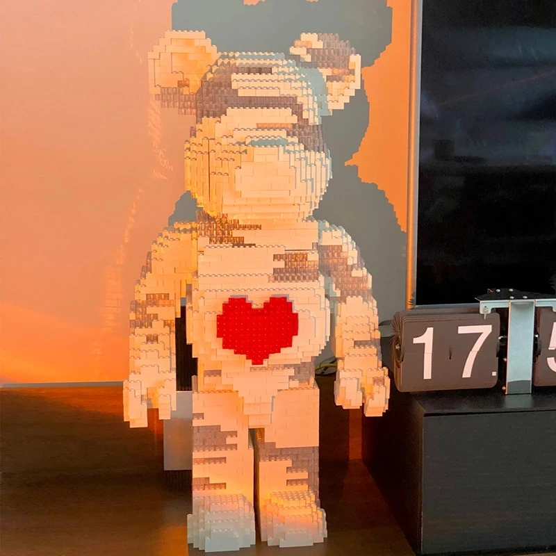 

MOC Blocks Bear Building blocks Creative Idea Expert Educational Toys for Kids 3200pcs for Kids birthdayGift