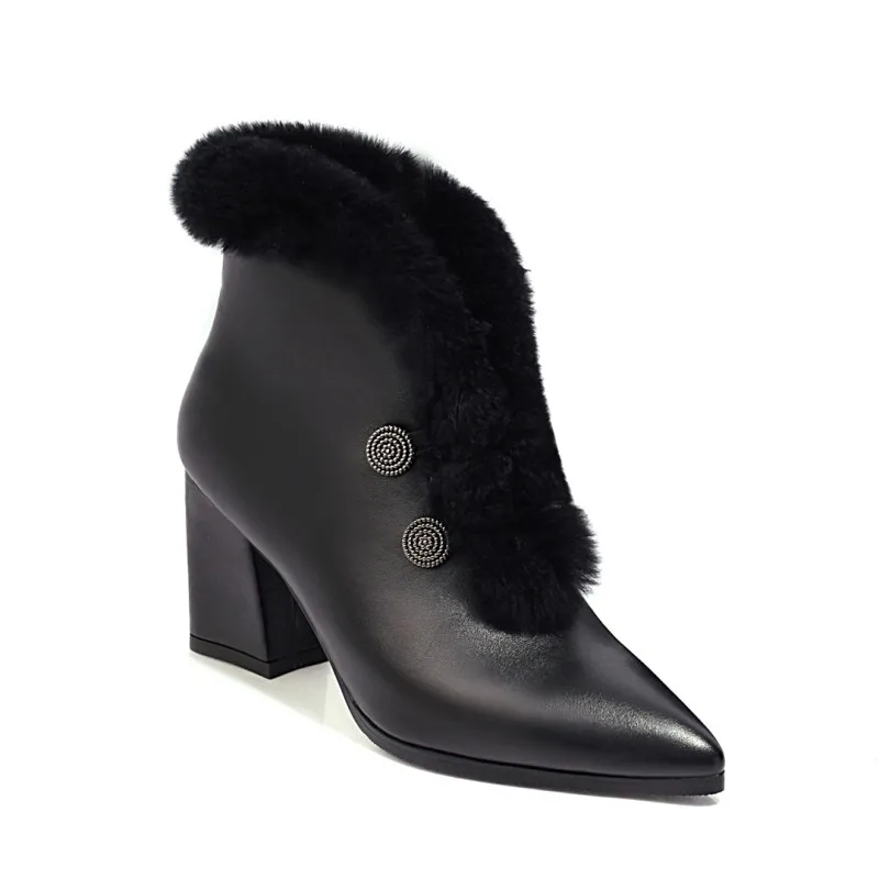 

Big Size Simple fashion boots boots women shoes ankle boots for women ladies boots shoes woman winter