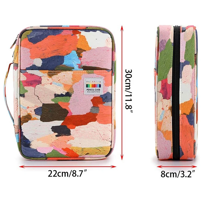Чехол для карандашей 220 слотов органайзер с удобной упаковкой портативный