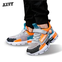 xzvz kids shoes stitched color mesh childrens sneakers comfortable soft sole boys girls shoes casual kids footwear