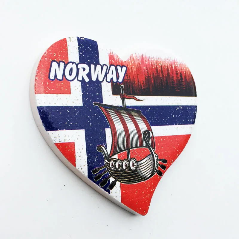 Магнит на холодильник (Норвегия) креативное путешествие памятные ремесла 33D