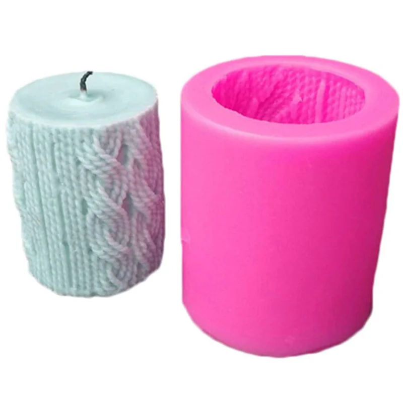 Отличная форма цветок подсолнечник цилиндр 3D силиконовая для свечей сделай сам