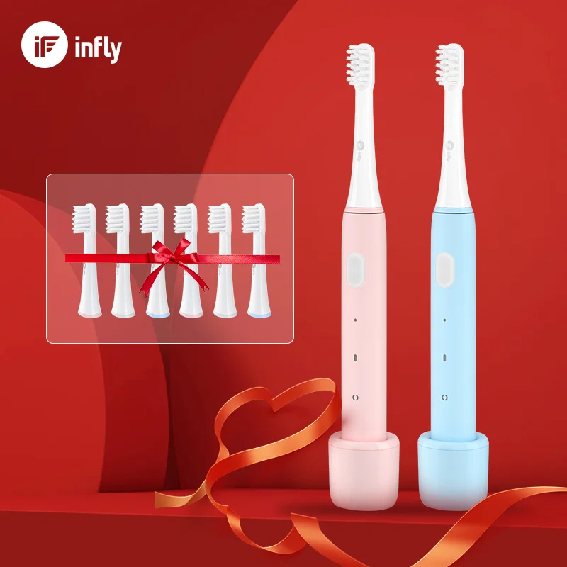 Sonic электрическая зубная щетка для взрослых Беспроводной мини путешествий