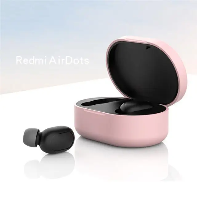 Беспроводные наушники в виде ракушки силиконовый защитный чехол для Xiaomi Redmi Airdot наушники TWS Bluetooth наушники гарнитура чехол