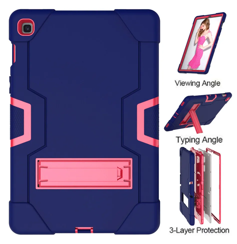 Чехол для samsung T720 SM-T725 Funda для планшета, безопасный для кожи, противоударный чехол tab S5e 10,5, встроенный чехол с подставкой+ пленка