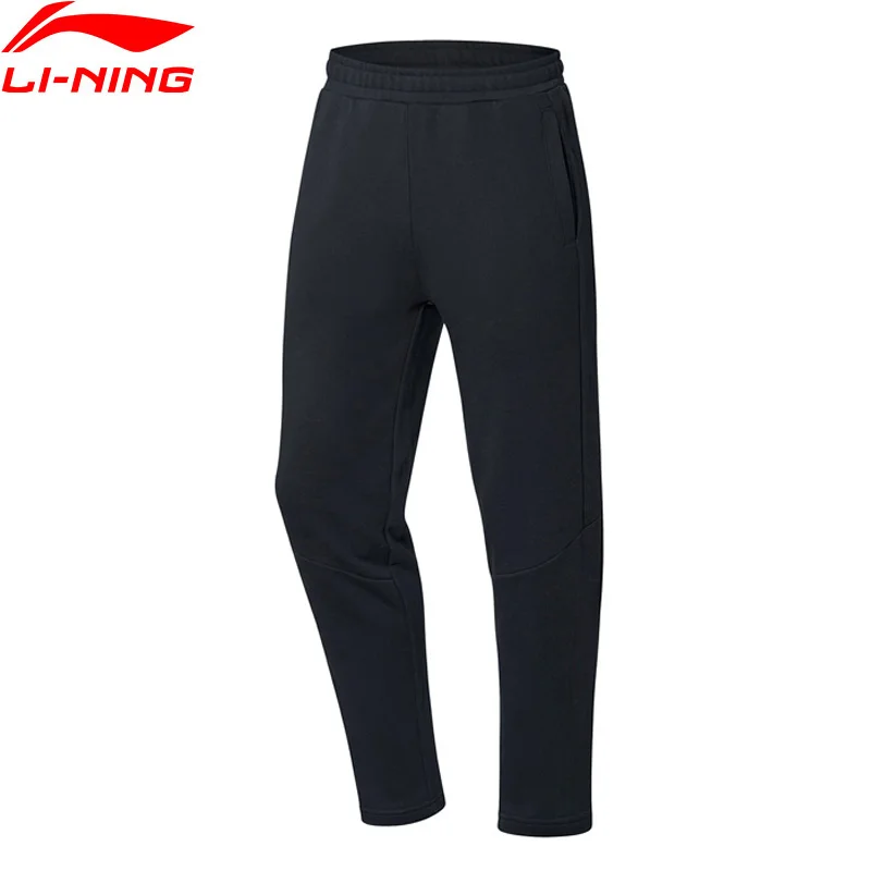 (Break Code)Li Ning мужские трендовые спортивные брюки 88% хлопок 12% полиэстер Удобная