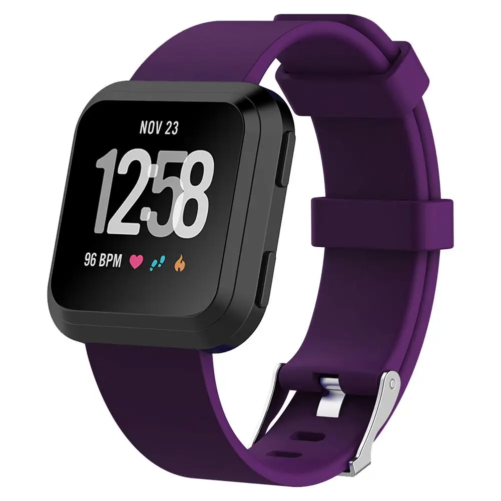 Сменный ремешок для часов мягкий силиконовый аксессуары Fitbit Versa/Versa Lite/Versa 2 смарт