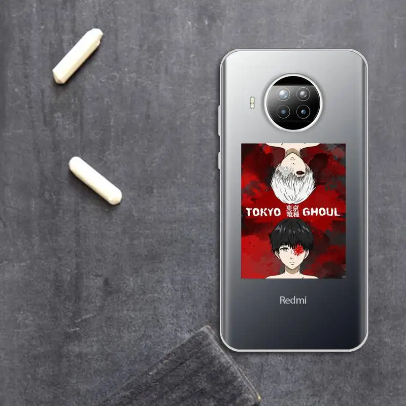 

Tokyo Ghoul Japan anime Phone Case Transparent for Xiaomi Redmi note 10 t 8 9 pro lite 11
