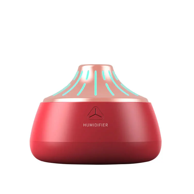 

High Quality Mini USB Air-Humidifier 200ML Capacity Low Noise Fogger Mist Maker with LED Colorful Night Lamp for Home Office Car