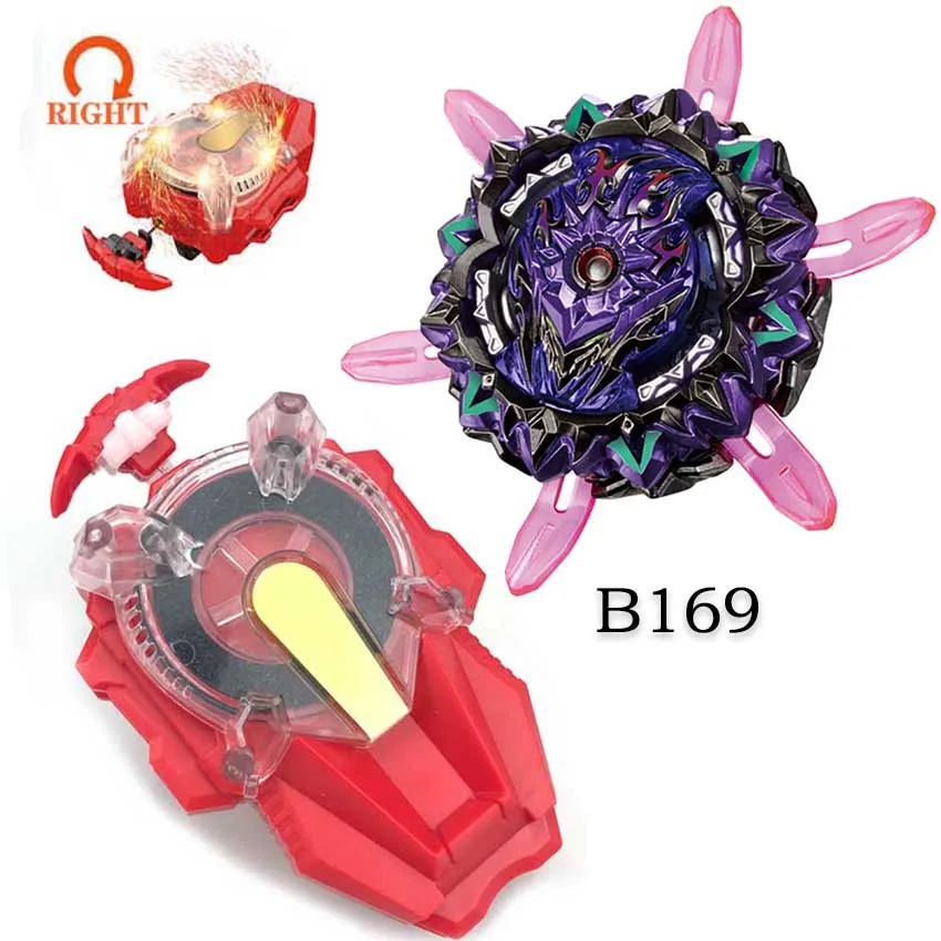 

Новинка Beyblades Burst sпарковка B165 Bey Blade B167 металлический фьюжн Bayblade с пусковым устройством Высокопроизводительные боевые игрушки