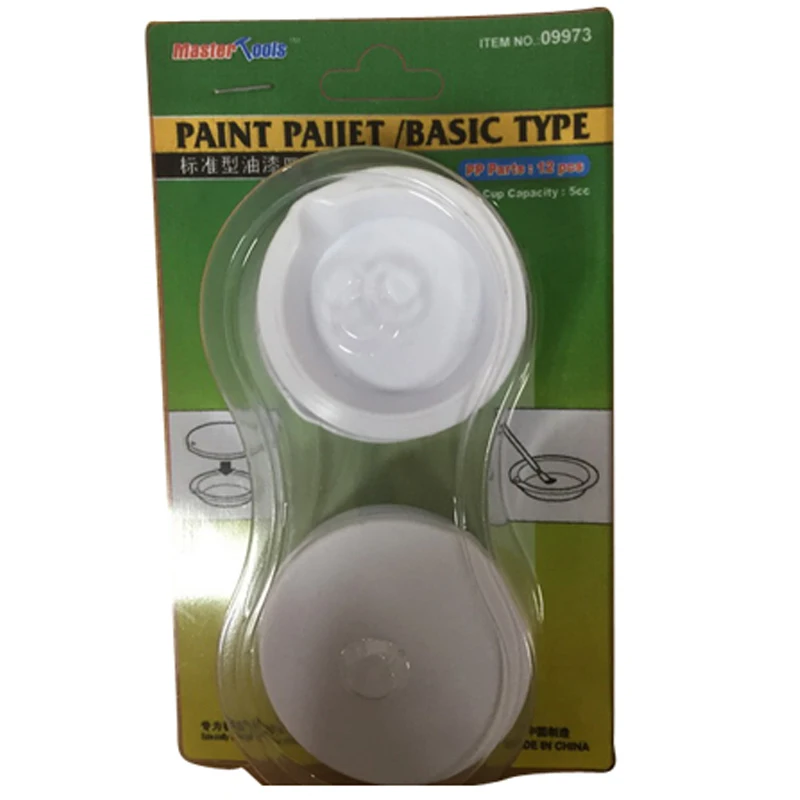 

Trumpeter Master Tools 09973 Paint Pallet-Basic Type/07794 Paint Pallet with Brush Rest