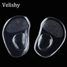 1 пара гель Нескользящие стельки сандалии стикеры Обувь на высоких каблуках; Обувь для женщин и самоклеящаяся вставки Массажная обувь аксессуары