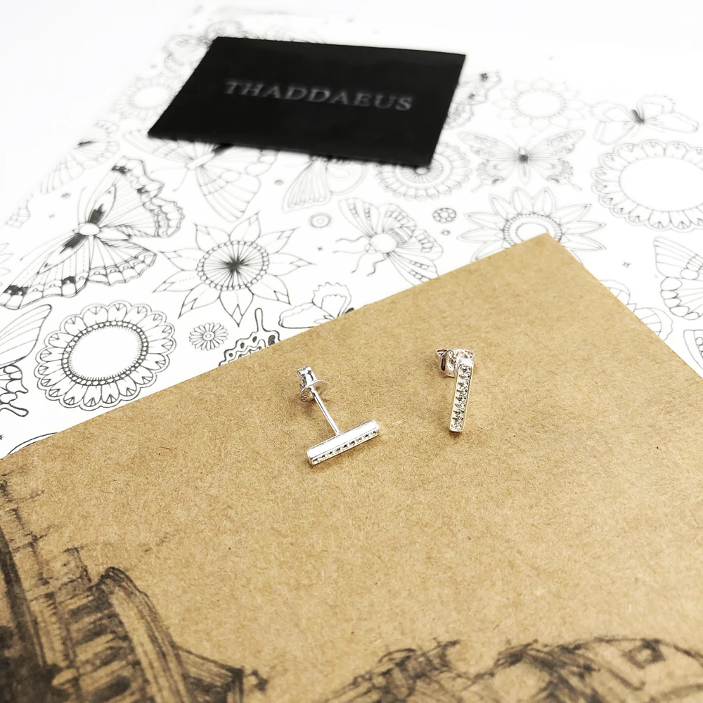 Минималистичные серьги гвоздики модные блестящие ювелирные изделия в