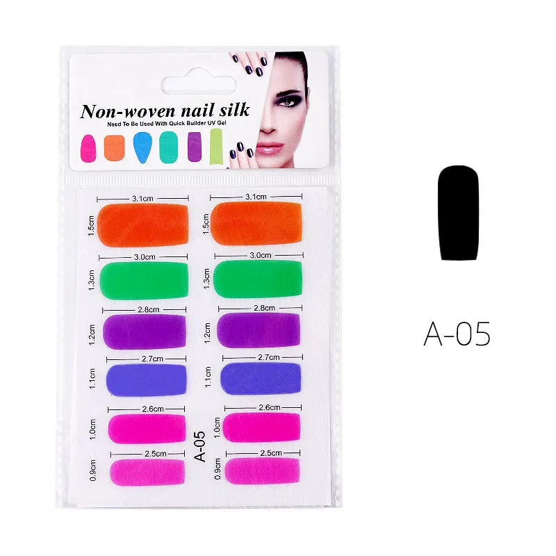 Гель лак для наращивания ногтей из стекловолокна 2 шт.|Форма ногтей| |