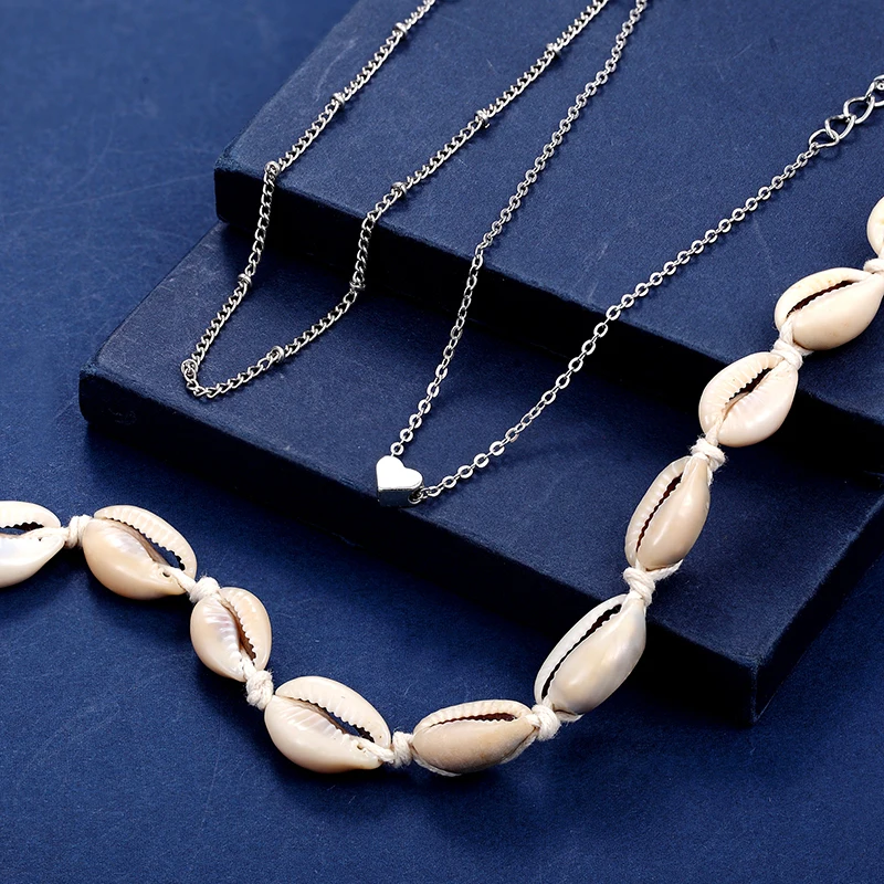 Лидер продаж женский браслет на ногу с сердечками и бусинами Летний Пляжный