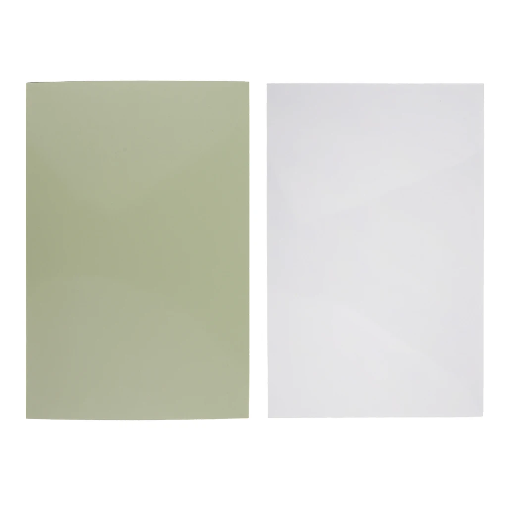Unfinished Plastic 3-Ply Guitars Bass Pickguard Material Scratch Plate Blank Sheet | Спорт и развлечения