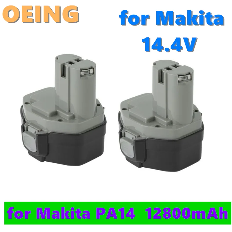 2021 PA14 NI-CD 12.8Ah Замена Батарея для Makita 14 4 В 1420 1422 1433 1434 1435 6337D 6237D 6281D 6280D Мощность