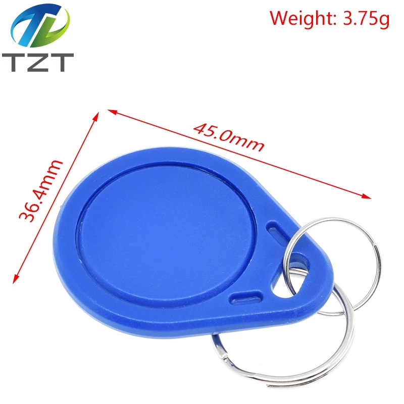 1PCS 13.56MHz RFID IC Key Tags Keyfobs Token NFC TAG Keychain For Arduino | Электронные компоненты и