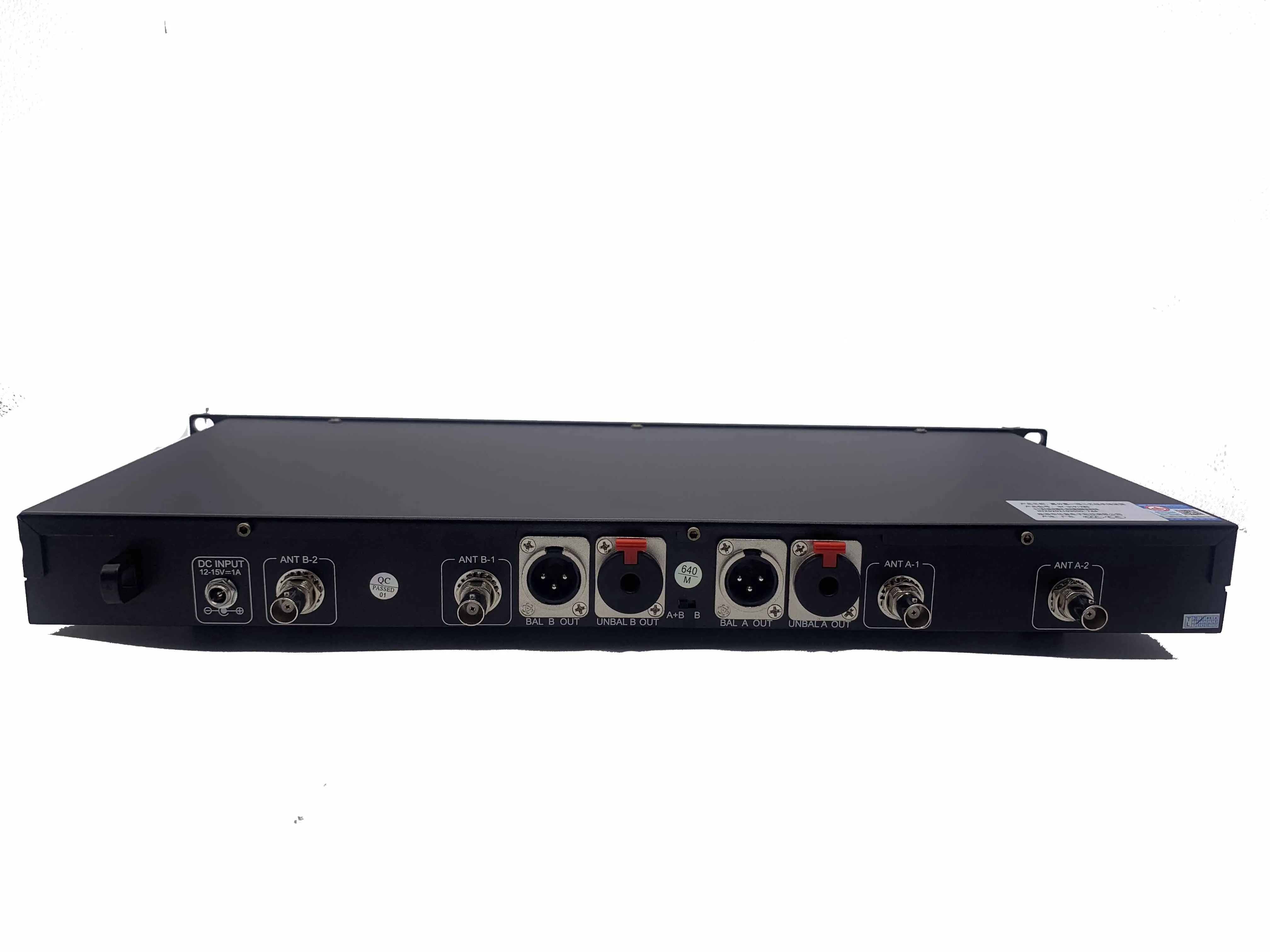 구매 HY-U1912MS 전문 4 채널 무선 마이크 시스템 UHF 무선 마이크