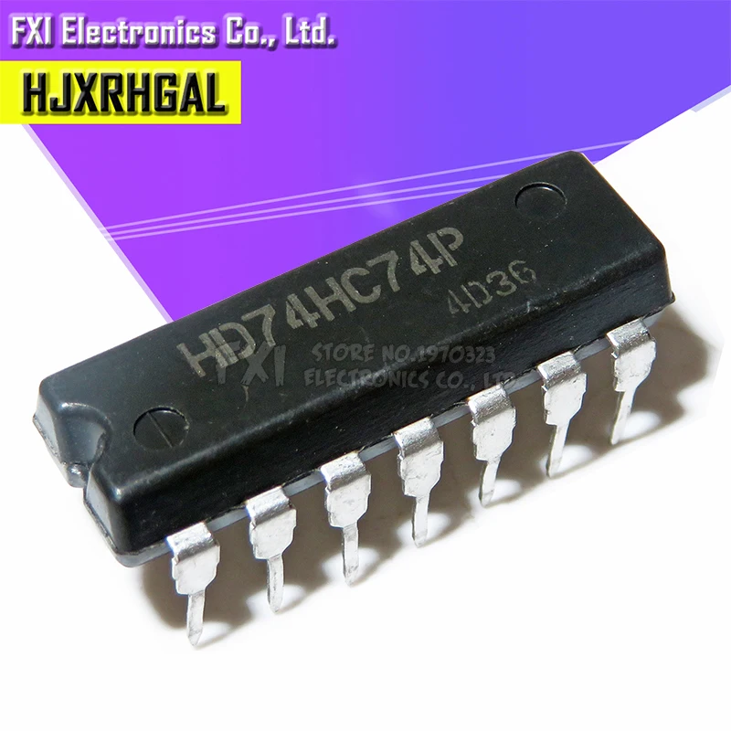 10 шт. SN74HC74N SN74HC74 DIP14 DIP 74HC74