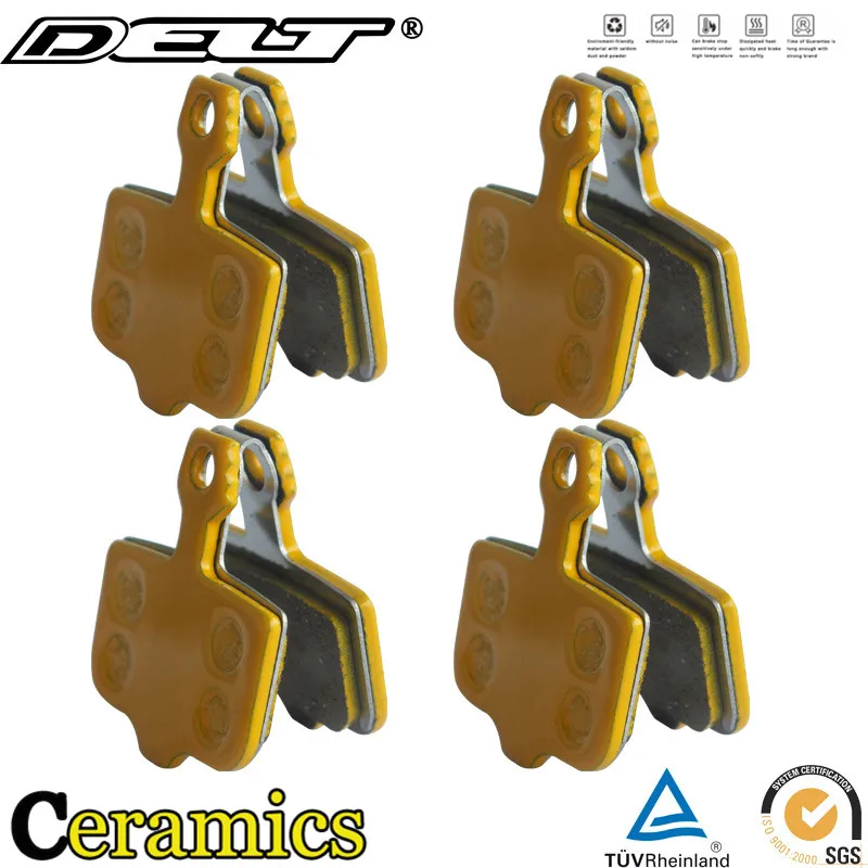 

4 Pair Ceramics MTB E-BIKE Bicycle Disc Brake Pads FOR SRAM AVID Elixir E1 /3/5/7/9 ER / CR Mag XO XX Accessories