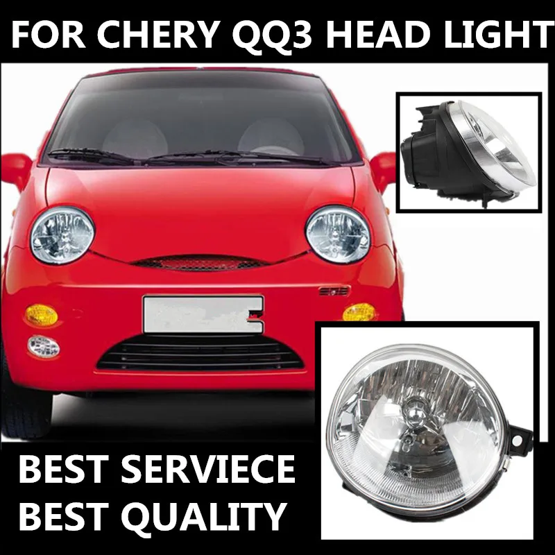 

For Chery QQ QQ3 Front Headlight Front Lights headLamp