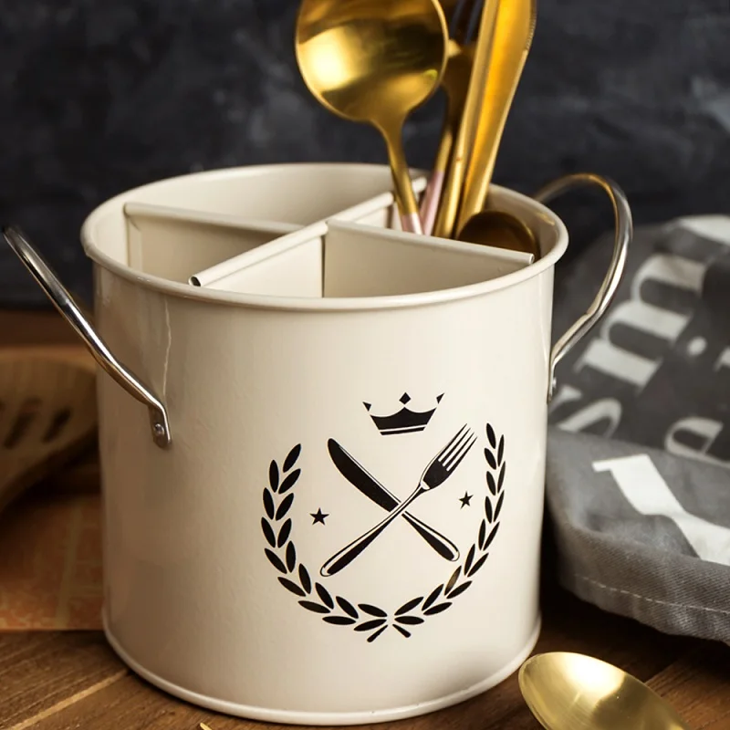 1 шт. ведро для кухонных инструментов с ручкой палочки еды отдельная коробка