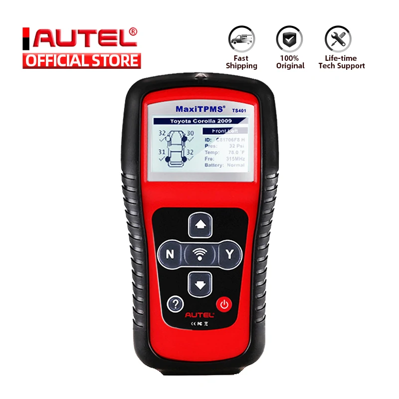 Autel MaxiTPMS TS401 система мониторинга давления в шинах OBD2 TPMS диагностический сканер