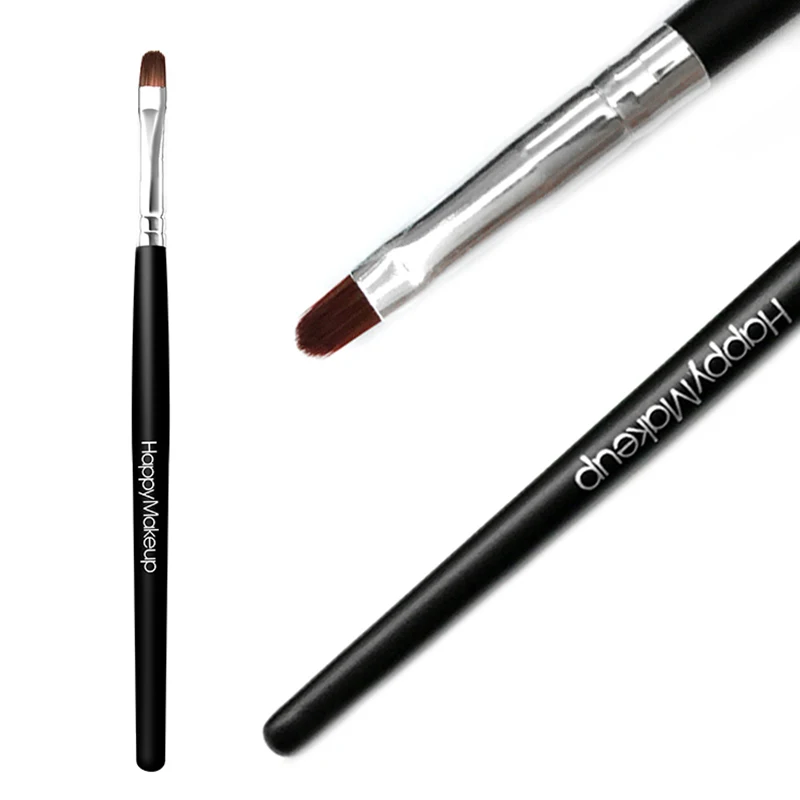 1/3/5 шт. Новая кисточка для макияжа подводка глаз с одной скошенной деревянной