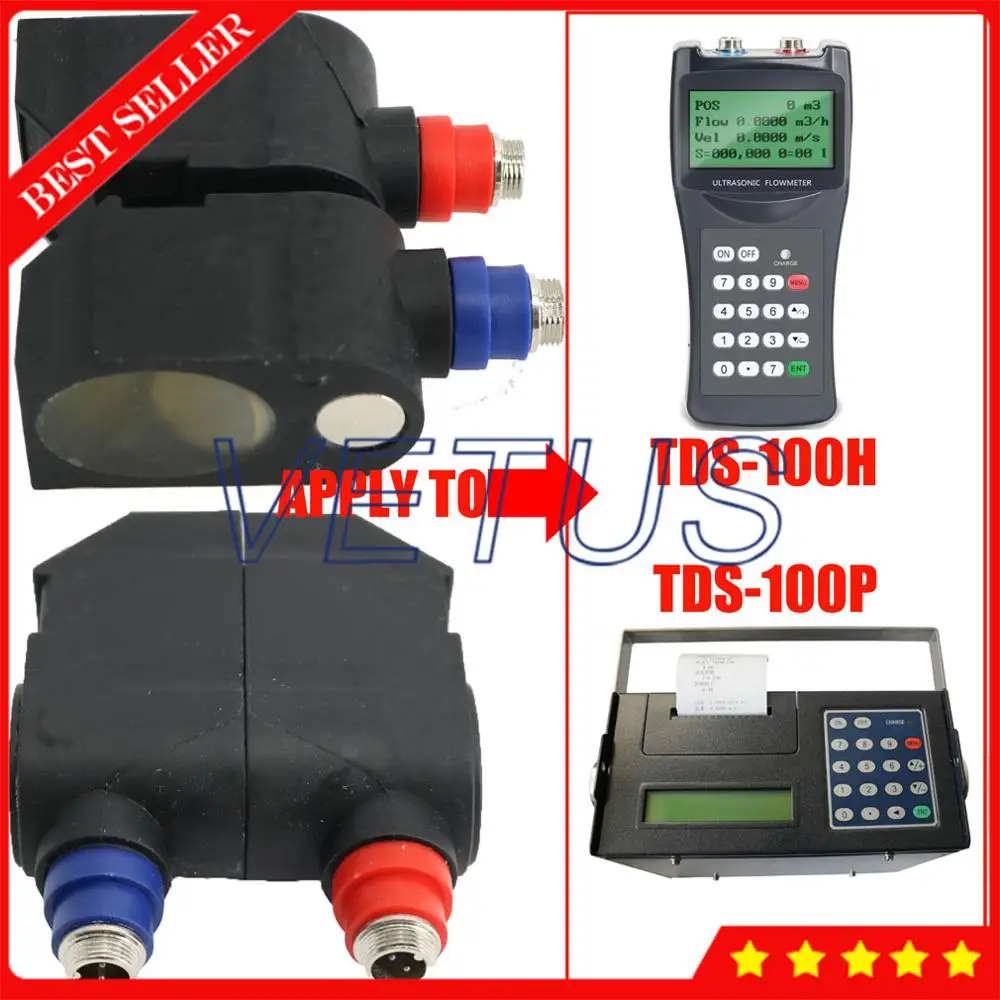 M2 ультразвуковой измерительный преобразователь расходомер Датчик DN50 ~ 700 мм