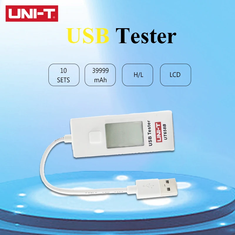 Тестер напряжения UT658B USB UNI-T шт. с ЖК-дисплеем | Инструменты