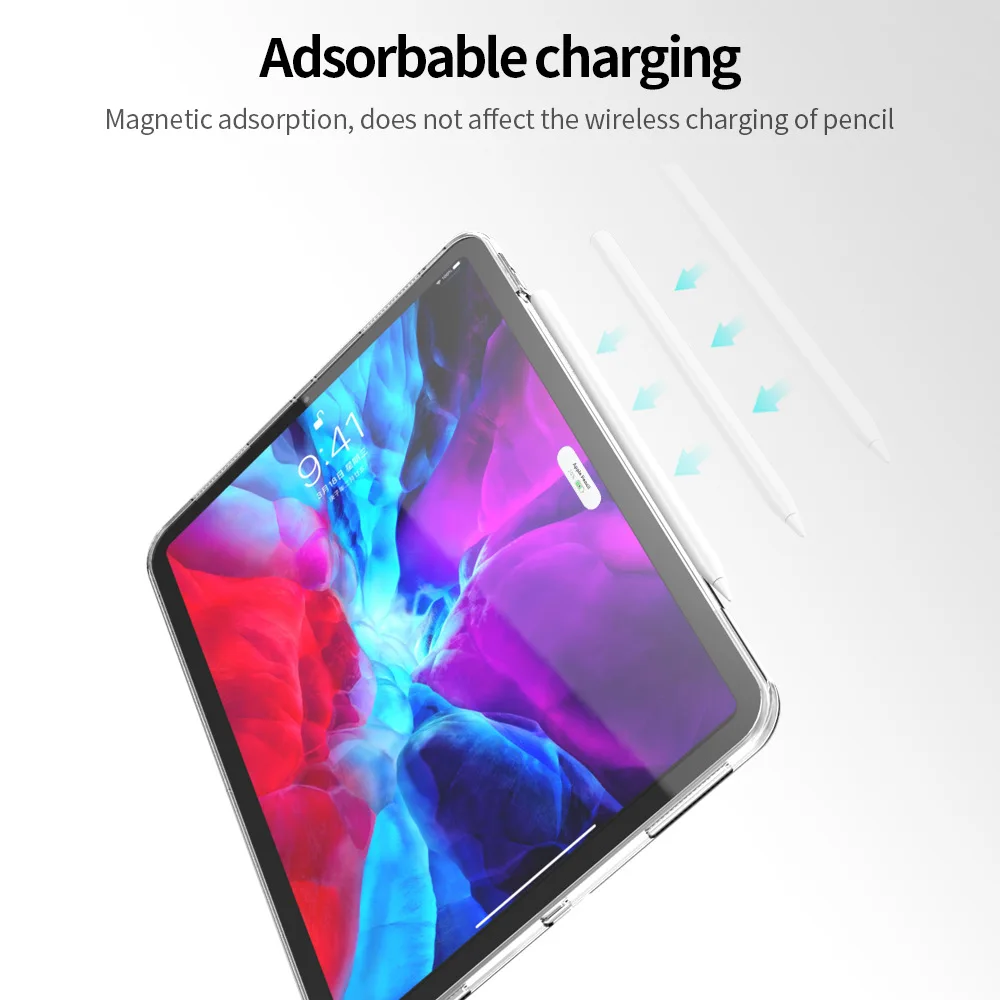 Прозрачный ударопрочный защитный чехол из ТПУ для Ipad 2020 2021 12 9 дюйма - купить по
