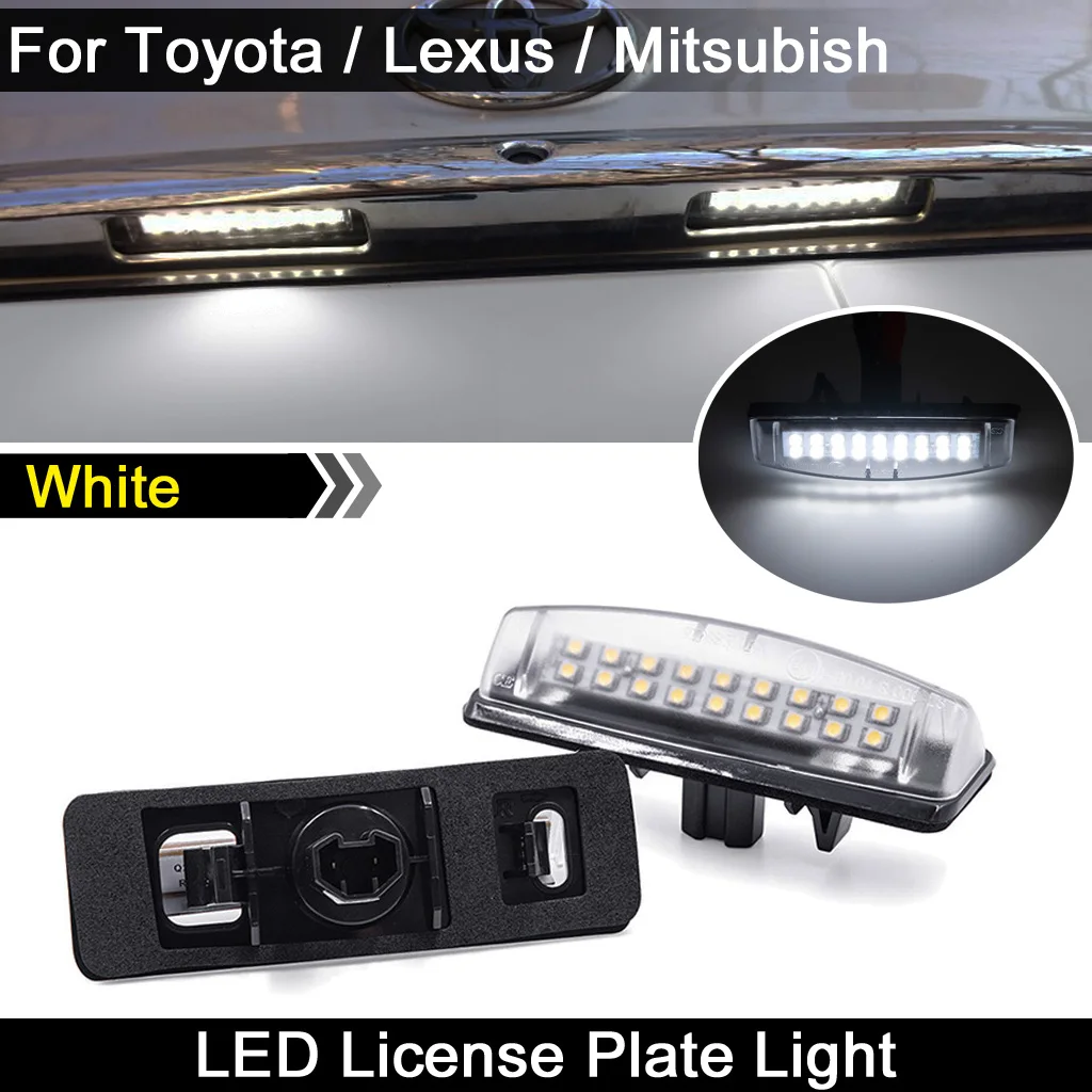 

Для Toyota Camry Aurion Echo Prius Yaris Venza для Lexus IS200 IS300 LS430 GS300 для Scion для Mitsubish светодиодный светильник номерного знака