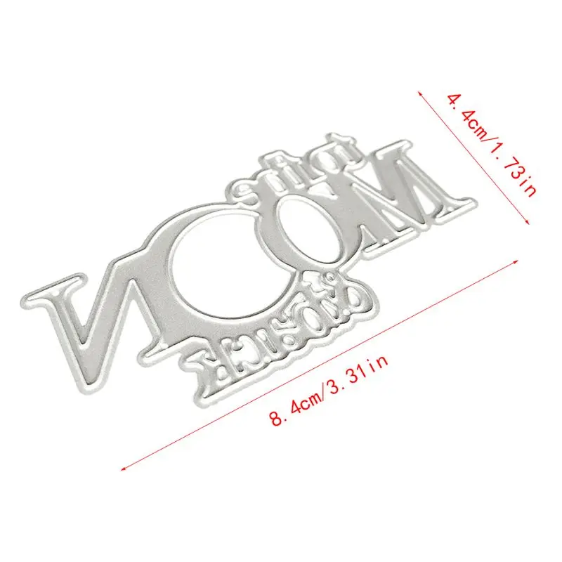 

To The Moon Metal Cutting Dies Stencil DIY Scrapbooking Album Stamp Paper Card Embossing Craft Decor 87HB