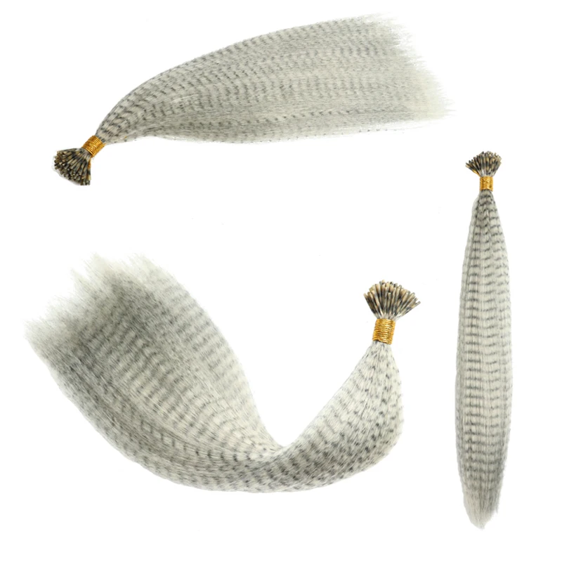 10 шт./упак. красочные очаровательные перья для наращивания волос Длинные прямые