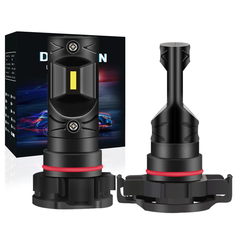 2 шсветодиодный Автомобильные противотуманные фары 5202 H16 (ЕС) 880 H1 H4 H7 H11 6000K 12