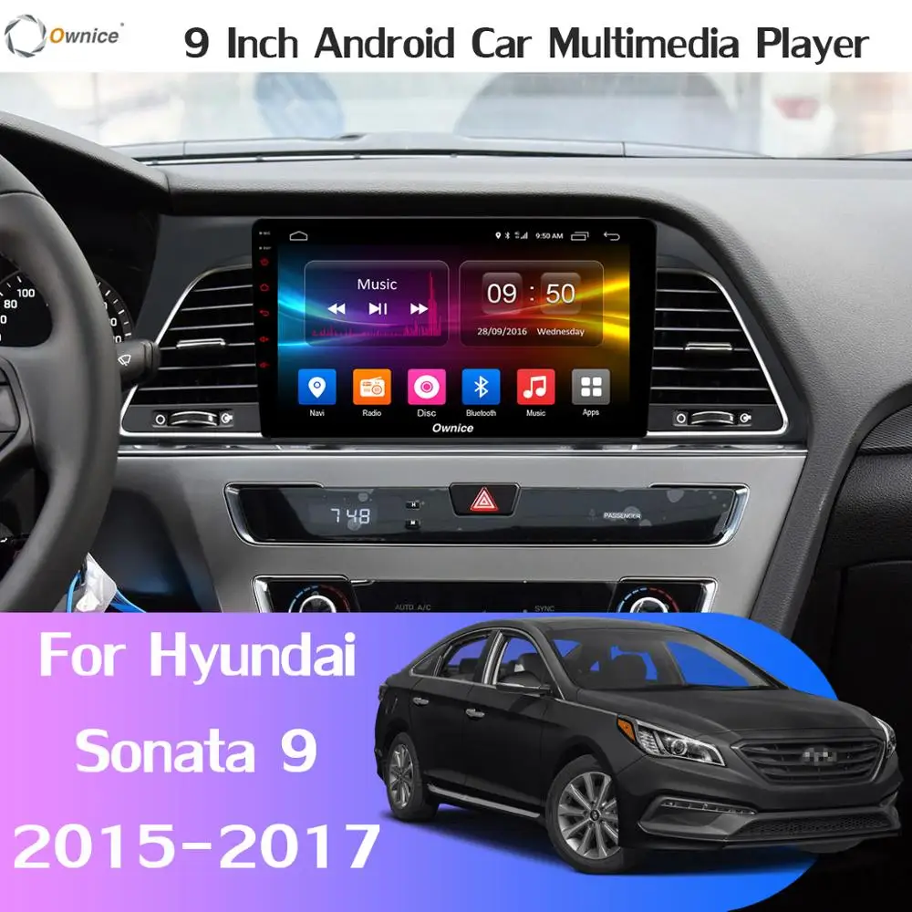 360° Panoramic Camera 4G SIM 8Core 4G+64G Android 9.0 Car Multimedia Radio For Hyundai Sonata 9 2015-2017 GPS SPDIF DSP CarPlay |