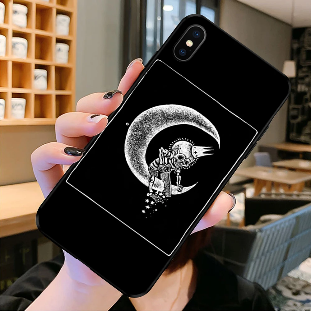 Чехол из ТПУ для iPhone 11 Pro Max X 5S 6 6S XR XS 7 8 Plus чехол Nokia светильник Led силиконовый