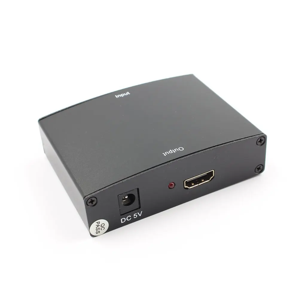 

Professional YPBPR to HDMI Converter Easy To Use AV Video Audio HDCP YPbPr/RGB + R/L audio to HDMI Converter Adapter