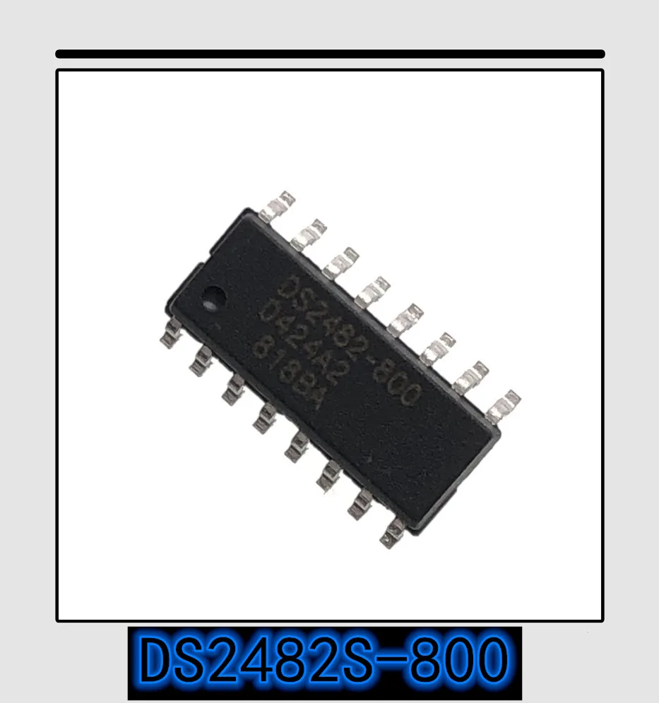 5 шт. 20 новый оригинальный подлинный DS2482S 800 лапками углублением SOP 16 SOP16 интерфейс