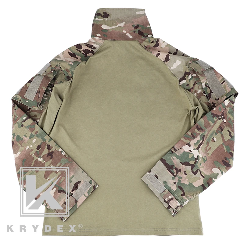 

KRYDEX G3 Tactical BDU Combat Shirts For Shooting Hunting Military CP Style Battlefield Tops Assault Uniform W/ Elbow Pads