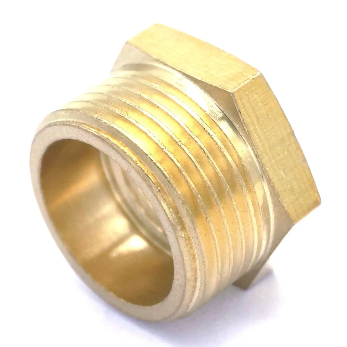 Латунный редуктор 3/4 дюйма наружная резьба BSP на 3/8 внутренняя Редукционный