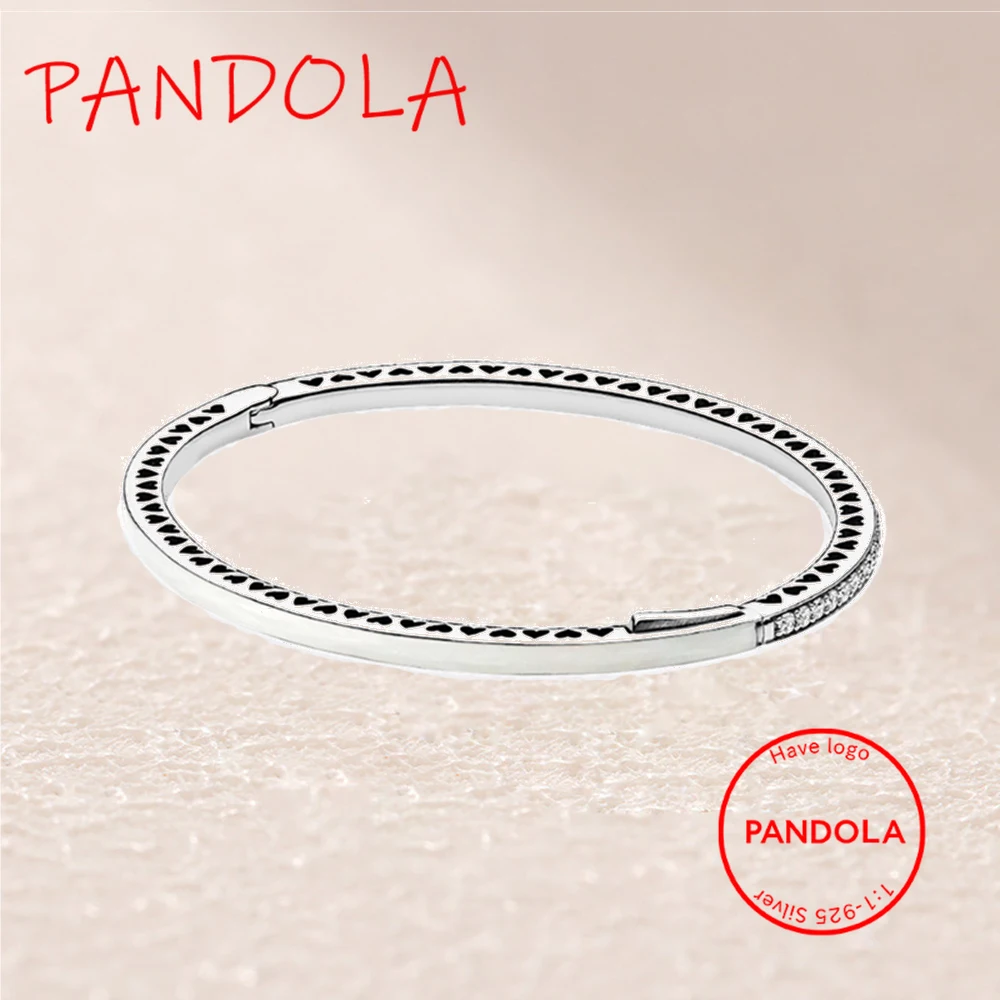 

Pearlescent Radiant Hearts of Bangle #590537EN23